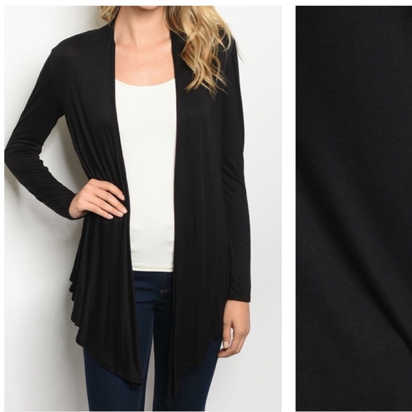 LAST M❗️Black lightweight cardigan wrap - Picture 4 of 8